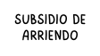 subsidio de arriendo
